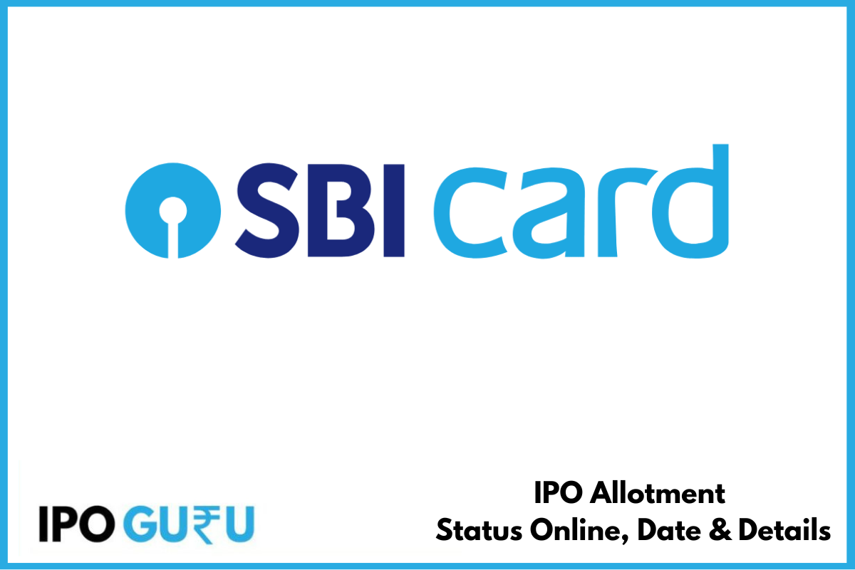 Sbi Cards Ipo Allotment Status Online Date And Details Ipo Guru 5284
